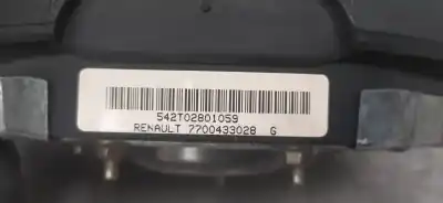 Second-hand car spare part front left air bag for renault clio ii fase i (b/cbo) 1.4 16v tech-run 98 cv / 72 kw oem iam references 7700433028g  542t02801059