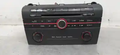 Recambio de automóvil de segunda mano de SISTEMA AUDIO / RADIO CD para MAZDA 3 BERLINA (BK)  referencias OEM IAM 14795208  