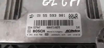 Second-hand car spare part ecu engine control for opel corsa d cosmo oem iam references 55593981  0281019798