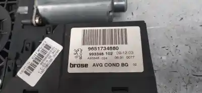 Second-hand car spare part left front window motor for peugeot 307 cc (s1) rfnew10j4 oem iam references 9651734880  
