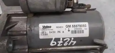 Peça sobressalente para automóvel em segunda mão motor de arranque por opel corsa d cosmo referências oem iam 55578093  