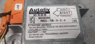 Pièce détachée automobile d'occasion boitier de commande d'airbag pour peugeot 307 cc (s1) rfnew10j4 références oem iam 9652363880  