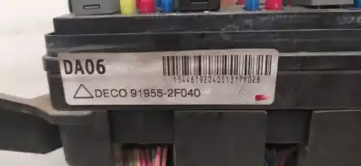Second-hand car spare part fuse box unit for kia cerato 2.0 turbodiesel cat oem iam references 919552f040  