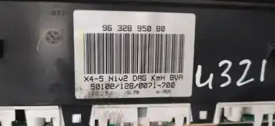 Peça sobressalente para automóvel em segunda mão quadrante por citroen c5 berlina 2.2 hdi fap cat (4hx / dw12ed4) referências oem iam 9632895080  