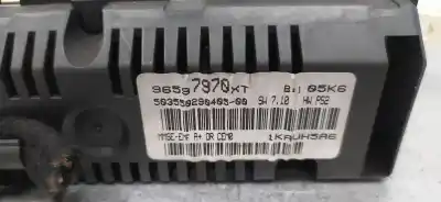 Peça sobressalente para automóvel em segunda mão display gps / multimídia por citroen c2 collection referências oem iam 96597970xt  