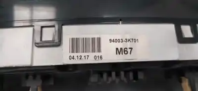 Peça sobressalente para automóvel em segunda mão quadrante por hyundai sonata (nf) 2.4 style referências oem iam 940033k701  