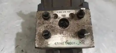 Peça sobressalente para automóvel em segunda mão abs por nissan almera (n16/e) ambience referências oem iam 476605m301  0265216733