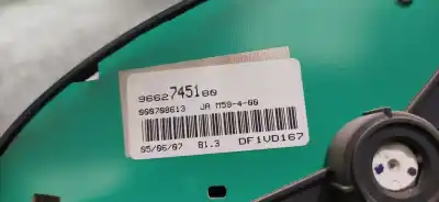 Peça sobressalente para automóvel em segunda mão quadrante por peugeot partner (s2) 1.6 16v hdi cat referências oem iam 9662745180  