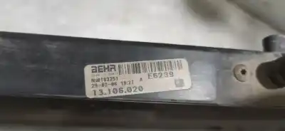 Автозапчастина б/у водяний радіатор для opel corsa c 1.3 16v cdti cat (z 13 dt / ln9) посилання на oem iam 13106020  e6239
