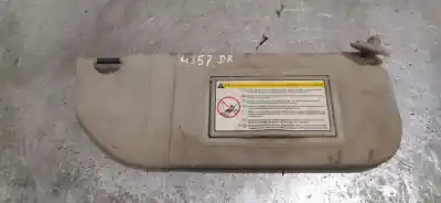 Peça sobressalente para automóvel em segunda mão para-sol direito por citroen c3 pluriel (hb_) 1.4 hdi referências oem iam 