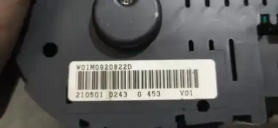 Автозапчастина б/у панель інструментів для seat toledo (1m2) 1.9 tdi посилання на oem iam w01m0920822d  