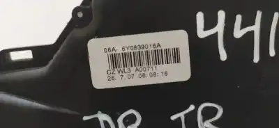 Recambio de automóvil de segunda mano de cerradura puerta trasera derecha para skoda fabia ii (542) 1.4 tdi referencias oem iam 6y0839016a  