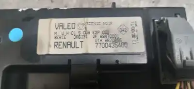 Pezzo di ricambio per auto di seconda mano controllo riscaldamento / aria condizionata per renault scenic (ja..) 1.9 dci authentique riferimenti oem iam 7700435400  