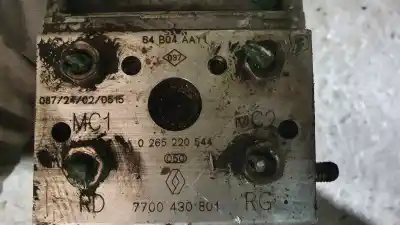 Piesă de schimb auto la mâna a doua abs pentru renault scenic (ja..) 1.9 dci authentique referințe oem iam 7700430801 087240201 0265220544