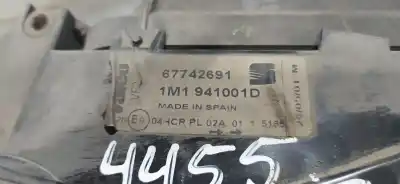 Peça sobressalente para automóvel em segunda mão farol / farolim esquerdo por seat leon (1m1) 1.6 16v referências oem iam 1m1941001d  