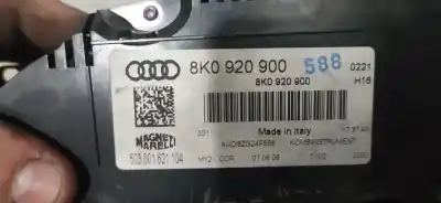 Peça sobressalente para automóvel em segunda mão quadrante por audi a4 berlina (b8) 2.0 16v tfsi referências oem iam 8k0920900  