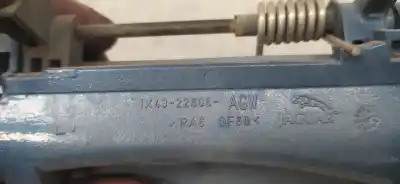 Автозапчастина б/у завнішня ручка задня ліва для jaguar x-type 2.0 diesel cat посилання на oem iam 1x4322605agw  