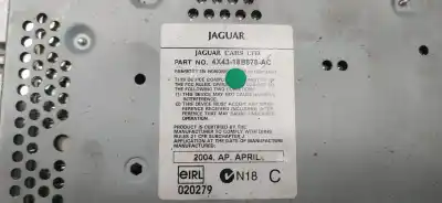 Автозапчастина б/у аудіо система / радіо cd для jaguar x-type 2.0 diesel cat посилання на oem iam 4x4318b876ac  