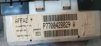 Second-hand car spare part multifunction display for renault laguna (b56) 1.8 16v rt oem iam references p7700428029a  216487557