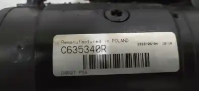 Автозапчастина б/у двигун запускається для citroen c5 berlina 2.0 hdi fap cat (rhr / dw10bted4) посилання на oem iam c635340r  