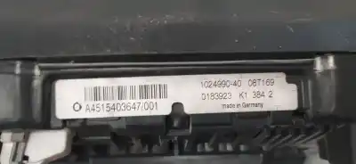 Second-hand car spare part dashboard for smart coupe 1.0 cat oem iam references a4515403647001 0183923 102499040