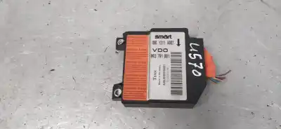 Peça sobressalente para automóvel em segunda mão centralina de airbag por smart coupe 0.6 turbo cat referências oem iam 0001211v007