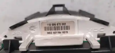 Peça sobressalente para automóvel em segunda mão quadrante por smart coupe 0.6 turbo cat referências oem iam 110008872002  mcc001184v015