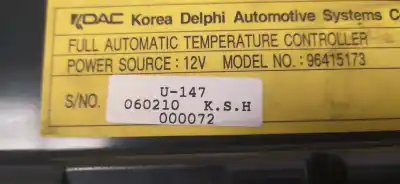 Peça sobressalente para automóvel em segunda mão comando de sofagem (chauffage / ar condicionado) por chevrolet tacuma cdx referências oem iam 060210  96415173