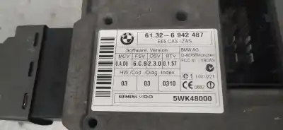 Second-hand car spare part ignition switch for bmw serie 7 (e65/e66) 4.0 740d oem iam references 61326942487  