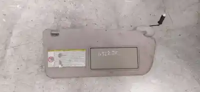 Second-hand car spare part right sunshade for toyota corolla verso (r1) 1.8 sol oem iam references 