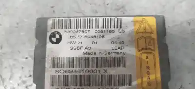 Second-hand car spare part airbag control unit for bmw serie 7 (e65/e66) 4.0 740d oem iam references 65776946106  