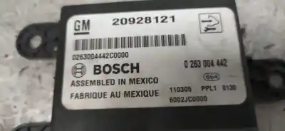 Second-hand car spare part electronic module for opel meriva b enjoy oem iam references 20928121  0263004442