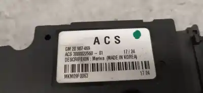 Peça sobressalente para automóvel em segunda mão motor elétrico de teto por opel meriva b enjoy referências oem iam 20907469  