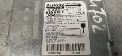 Автозапчастина б/у блок управління подушками безпеки для renault megane ii berlina 5p 1.4 16v посилання на oem iam 8200367444  