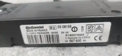 Second-hand car spare part electronic module for peugeot 207 xs pack oem iam references 9666760080  