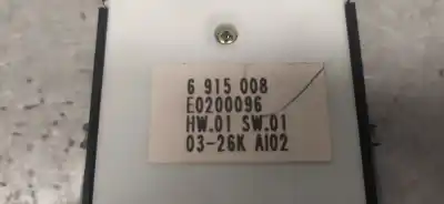 Peça sobressalente para automóvel em segunda mão botão / interruptor elevador vidro dianteiro esquerdo por bmw serie 7 (e65/e66) 730d referências oem iam 6915008  
