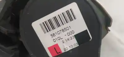 Peça sobressalente para automóvel em segunda mão cinto de segurança dianteiro esquerdo por bmw serie 7 (e65/e66) 730d referências oem iam 561078501  
