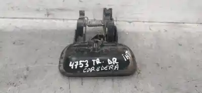 Автозапчастина б/у завнішня ручка задня права для renault kangoo (f/kc0) 1.5 dci diesel 68 cv / 50 kw посилання на oem iam 7700303503