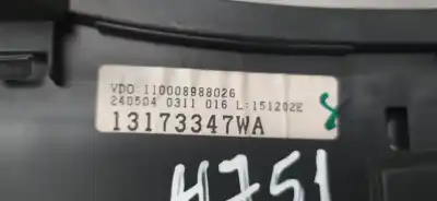 Pezzo di ricambio per auto di seconda mano pannello degli strumenti per opel corsa c 1.3 16v cdti cat (z 13 dt / ln9) riferimenti oem iam 13173347wa  