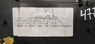 Peça sobressalente para automóvel em segunda mão quadrante por peugeot 308 1.6 16v hdi referências oem iam 9665107480  