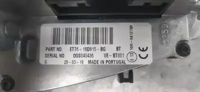 Peça sobressalente para automóvel em segunda mão sistema de áudio / rádio cd por ford transit courier 1.6 tdci referências oem iam et7618d815bg  
