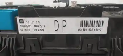 Second-hand car spare part FUSE BOX UNIT for OPEL ASTRA GTC  OEM IAM references 5DK00866931  