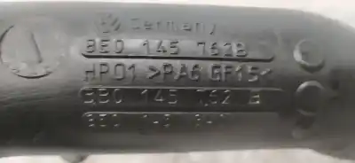 Peça sobressalente para automóvel em segunda mão tubo por audi a4 berlina (8e) 1.9 tdi referências oem iam 8e0145762b