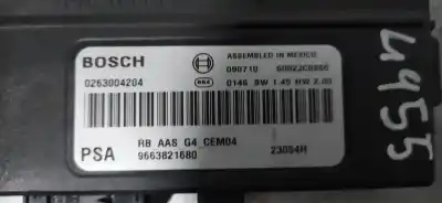 Автозапчасти б/у ЭЛЕКТРОННЫЙ МОДУЛЬ за CITROEN C4 PICASSO  ссылки OEM IAM 9663821680  0263004204