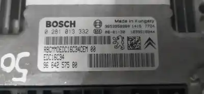 Автозапчастина б/у ЕБУ КОНТРОЛЕР ДВИГУНА для PEUGEOT 307 BREAK/SW (S2)  Посилання на OEM IAM 0281013332  9664257580