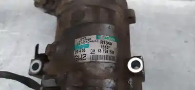 Pezzo di ricambio per auto di seconda mano compressore aria condizionata per opel corsa c 1.3 16v cdti cat (z 13 dt / ln9) riferimenti oem iam 13197538 08283604662 sd6v10