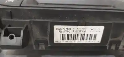 Peça sobressalente para automóvel em segunda mão comando de sofagem (chauffage / ar condicionado)  por citroen c2 (jm_) 1.4 referências oem iam 96377774xt  