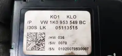 İkinci el araba yedek parçası elektronik modül için skoda octavia berlina (1z3) rs oem iam referansları 1k0953549bc  