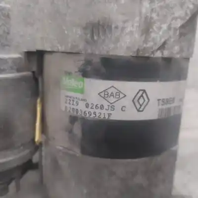 Peça sobressalente para automóvel em segunda mão motor de arranque por renault clio iii 1.2 16v referências oem iam 8200369521f  22190260jsc