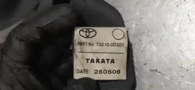 Second-hand car spare part front right seat belt for toyota yaris (ksp9/scp9/nlp9) 1.4 turbodiesel cat oem iam references 732100d200  